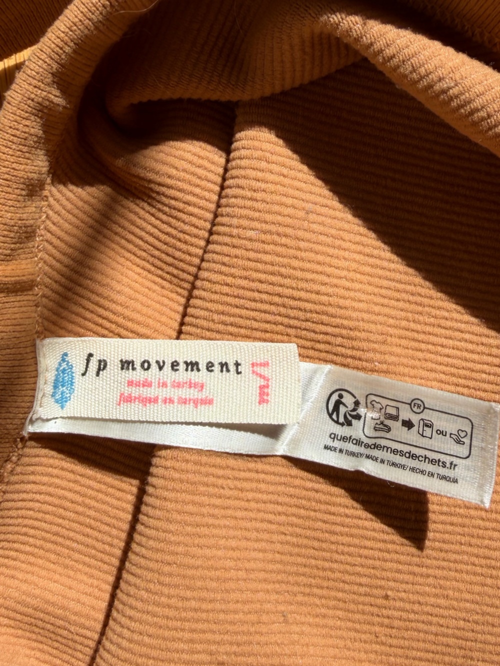Free People Brown Ribbed Tank Top - Picture 3 of 7